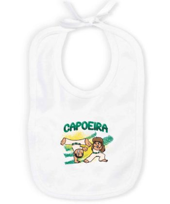 Bavoir 100% Coton Bio - Baby Capoeira