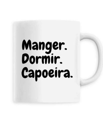 Mug céramique - Manger Dormir Capoeira