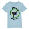 T-shirt Enfant - Coton bio - I love Capoeira