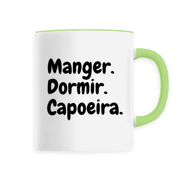 Mug céramique - Manger Dormir Capoeira